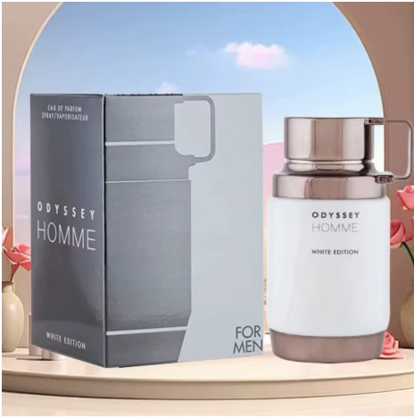 Armaf Odyssey Homme Sky for Men Eau de Parfum Spray, 3.4 Ounce formaldehyde free, EDP， Liquid perfume, lasting flower fragrance.