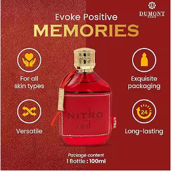 Nitro Red Dumont MEN Fragrance Middle Eastern Arabic Perfume